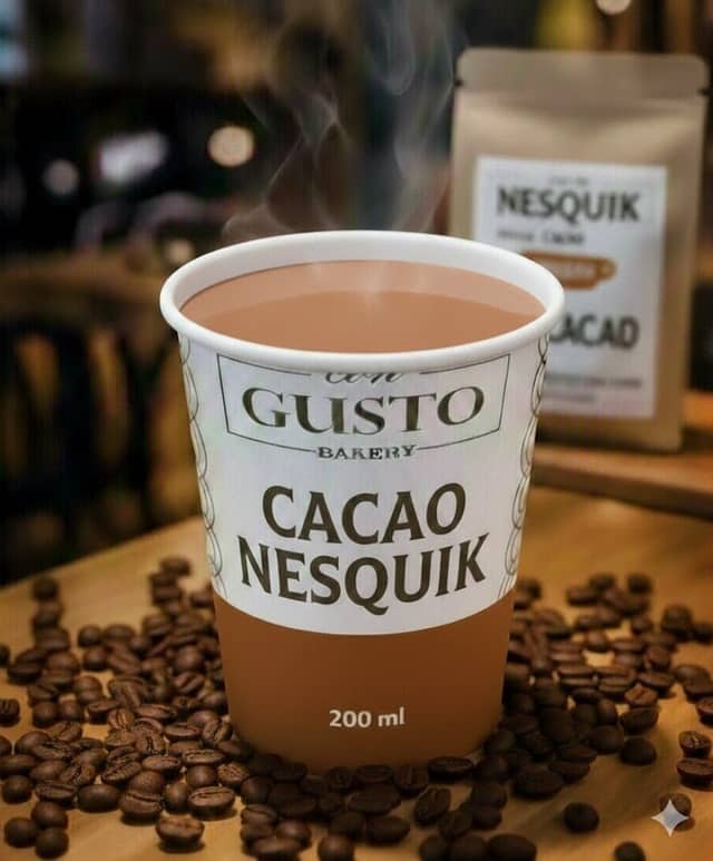 Cacao" Nesquik" - Patiseria | Cafenea | Brutarie Con Gusto Bakery in Chișinău