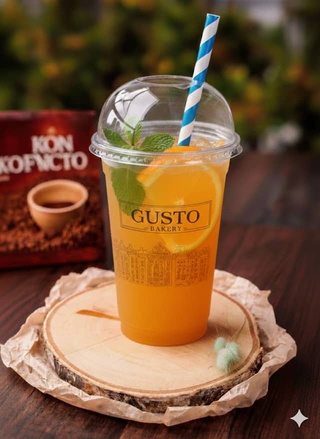 Lemonade Orange - Patiseria | Cafenea | Brutarie Con Gusto Bakery in Chișinău