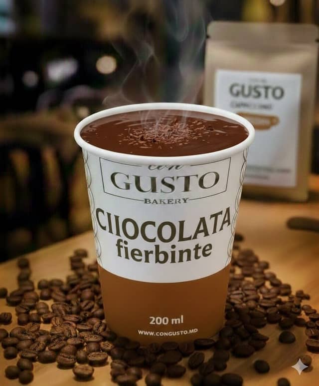 Ciocolata caldă - Patiseria | Cafenea | Brutarie Con Gusto Bakery in Chișinău